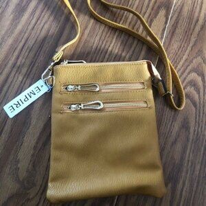 NWT Empire Gold Crossbody Bag